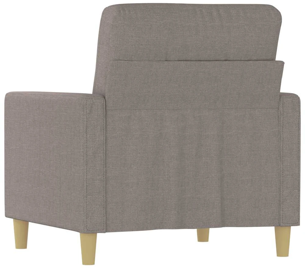 Fotelis Krėslas, taupe spalvos, 60cm, audinys