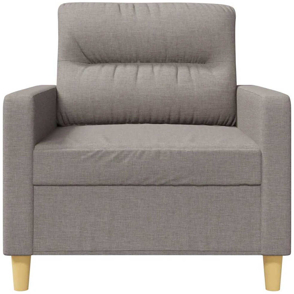 Fotelis Krėslas, taupe spalvos, 60cm, audinys