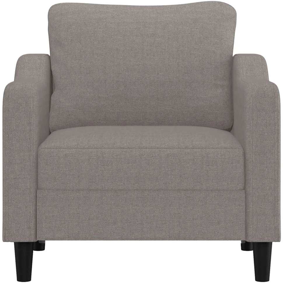 Fotelis Krėslas, taupe spalvos, 60cm, audinys