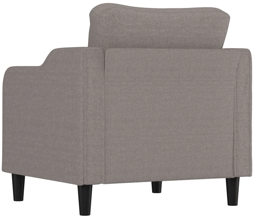 Fotelis Krėslas, taupe spalvos, 60cm, audinys