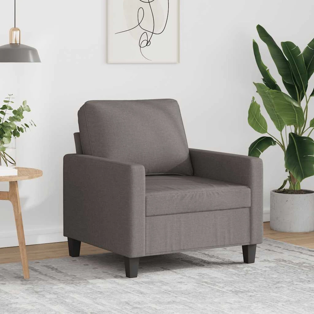 Sofa Krėslas, taupe spalvos, 60cm, audinys