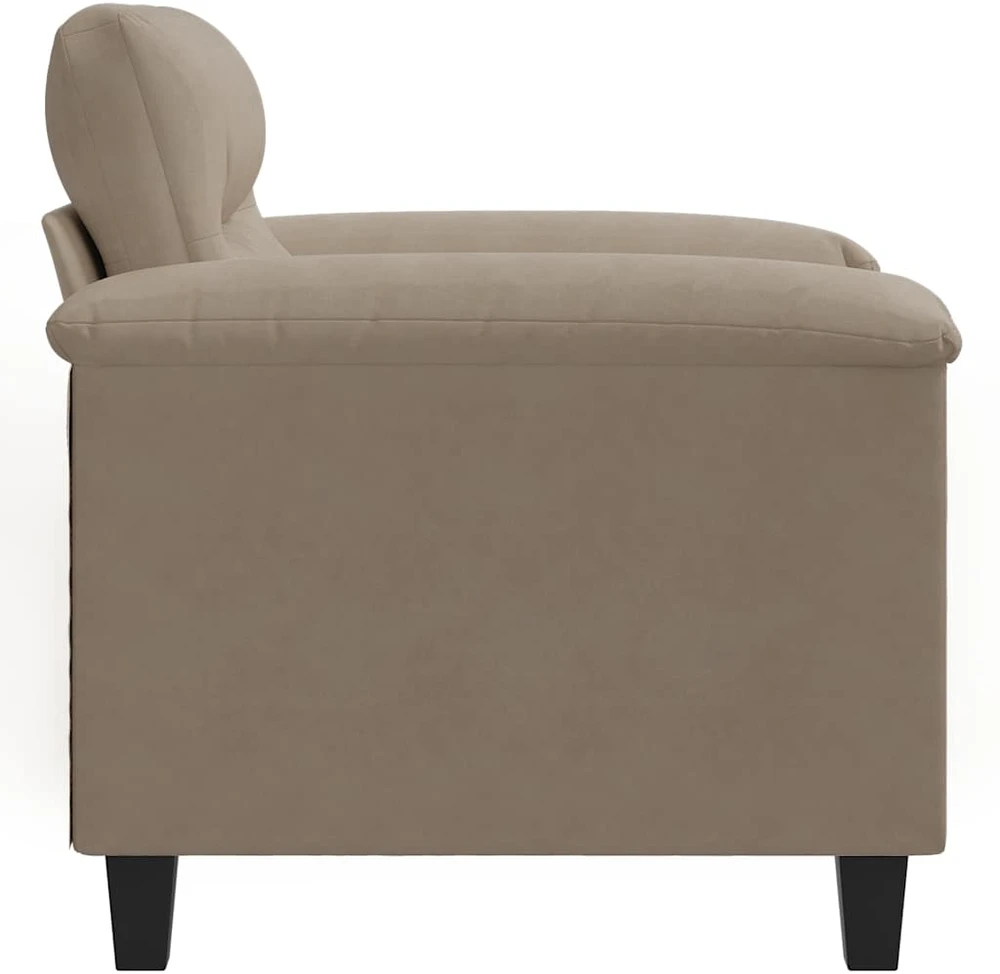 Sofa Krėslas, taupe spalvos, 60cm, mikropluošto audinys