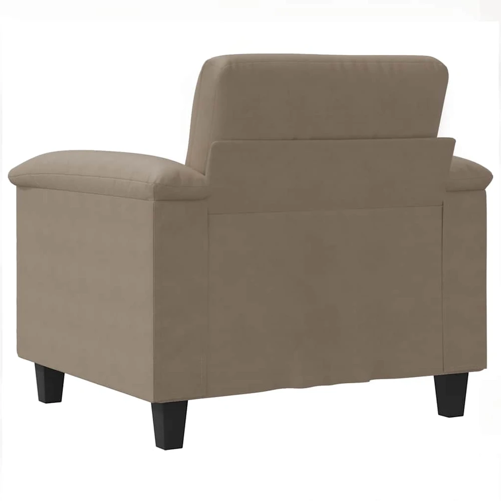 Sofa Krėslas, taupe spalvos, 60cm, mikropluošto audinys