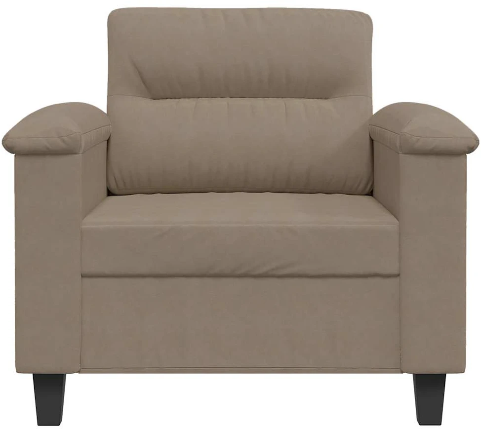 Sofa Krėslas, taupe spalvos, 60cm, mikropluošto audinys