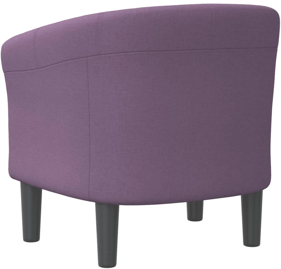 Fotelis Krėslas, violetinės spalvos, audinys