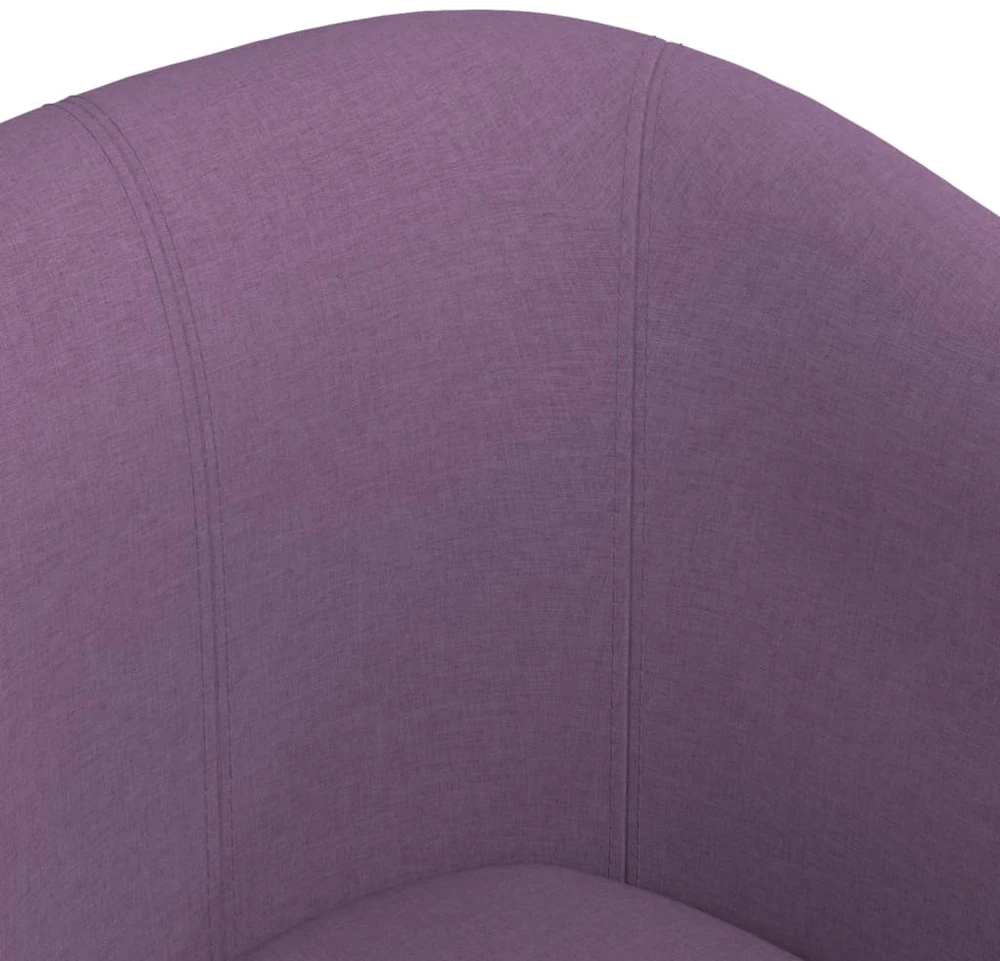 Fotelis Krėslas, violetinės spalvos, audinys