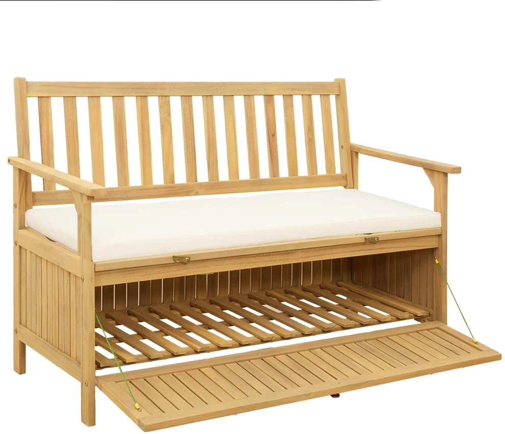 Laikymo suolas 2 -Seater 120 x 63 x 84 cm Stačiakampio
