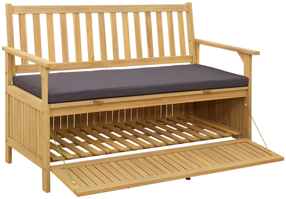 Laikymo suolas 2 -Seater 120 x 63 x 84 cm Stačiakampio