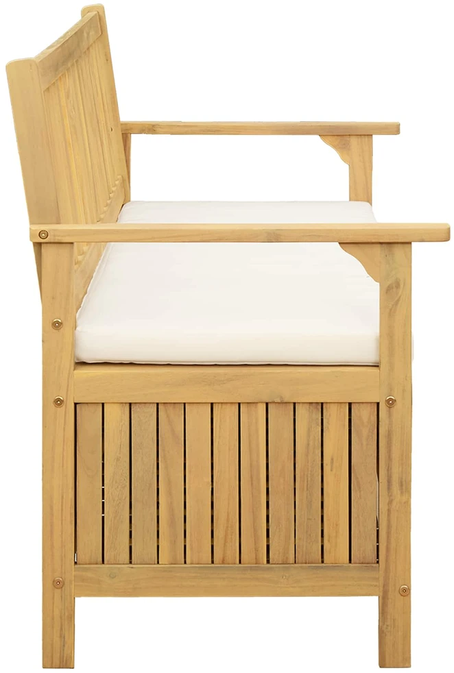 Laikymo suolas 2 -Seater 120 x 63 x 84 cm Stačiakampio