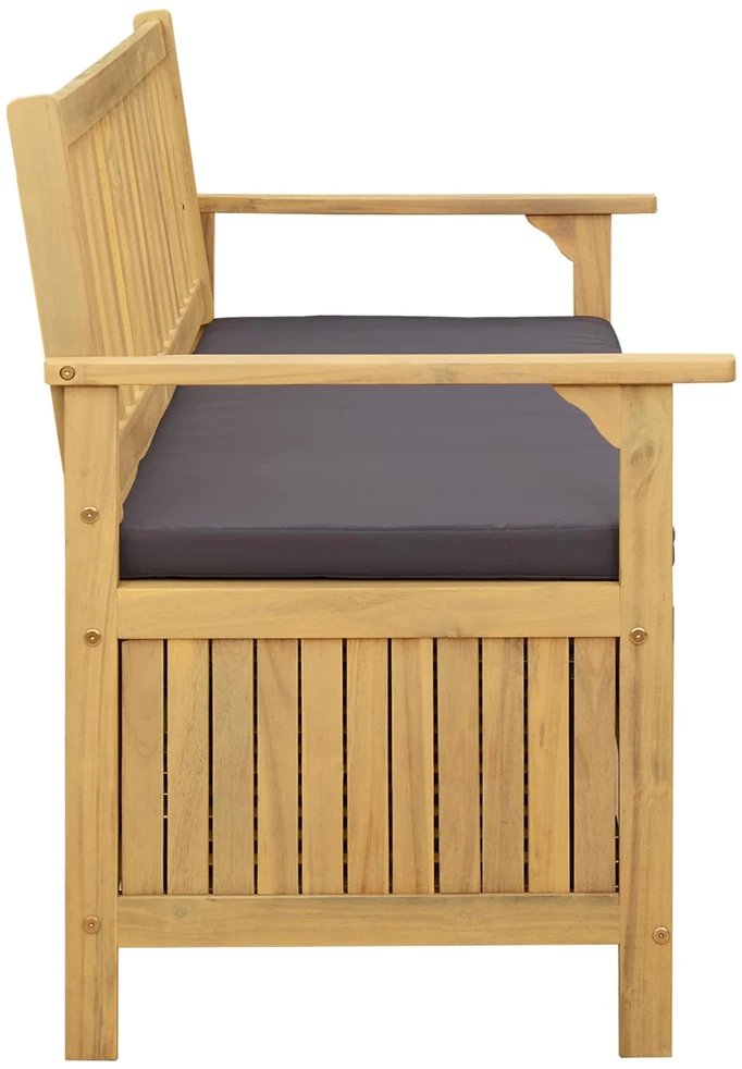 Laikymo suolas 2 -Seater 120 x 63 x 84 cm Stačiakampio