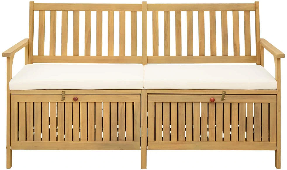 Laikymo suolas 2 -Seater 148 x 63 x 84 cm Stačiakampio