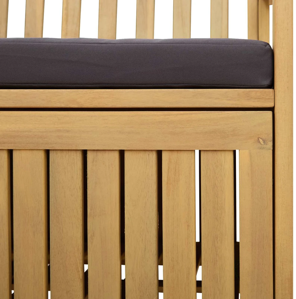 Laikymo suolas 2 -Seater 170 x 63 x 84 cm Stačiakampio