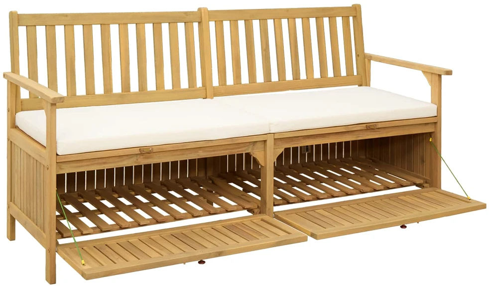 Laikymo suolas 2 -Seater 170 x 63 x 84 cm Stačiakampio