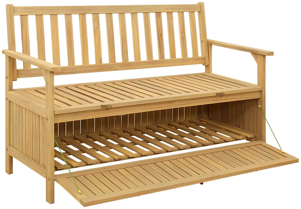 Laikymo suolas 2 -Seater 120 x 63 x 84 cm Solu Acacija