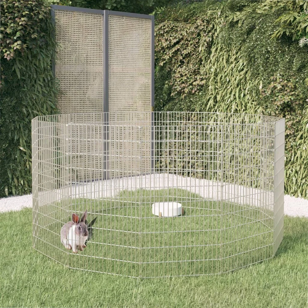Aptvaras gyvūnams, 12 segmentų, 54x100cm, galvanizuota geležis