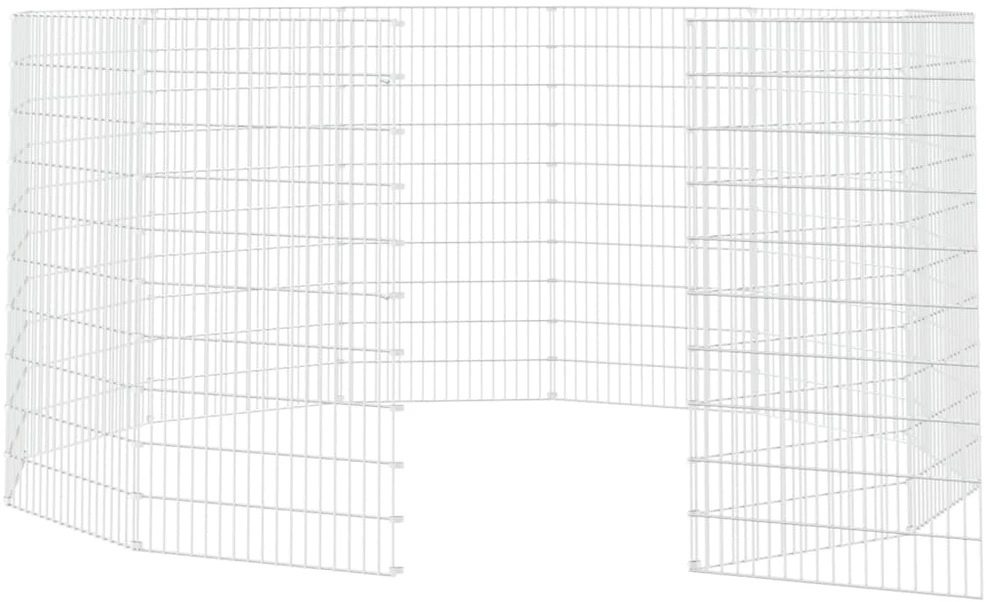 Aptvaras gyvūnams, 12 segmentų, 54x100cm, galvanizuota geležis
