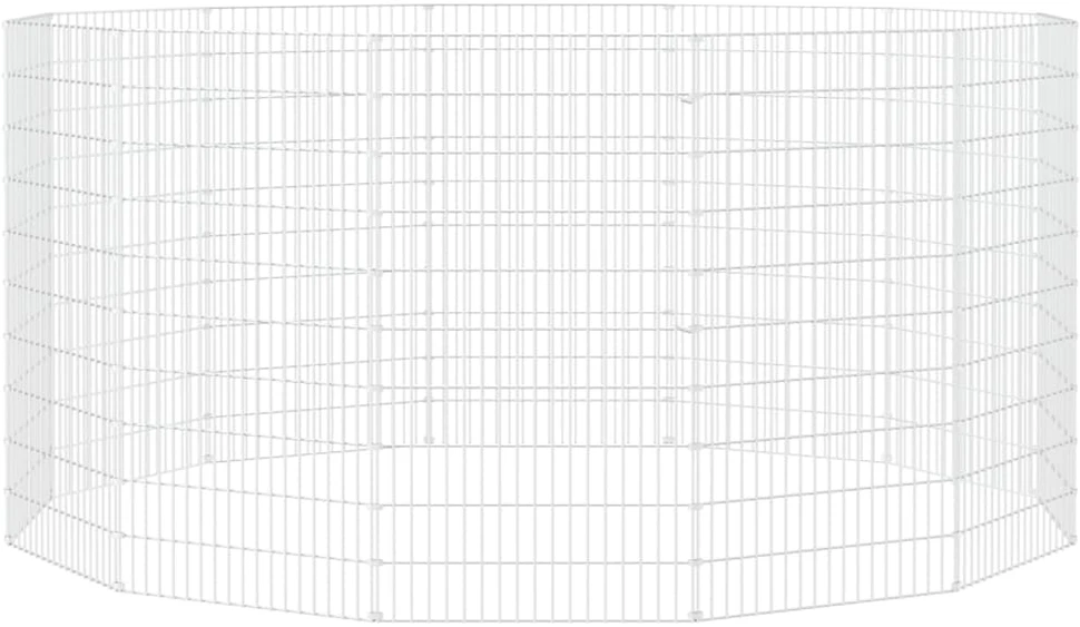 Aptvaras gyvūnams, 12 segmentų, 54x100cm, galvanizuota geležis