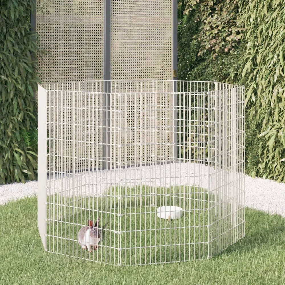 Aptvaras gyvūnams, 8 segmentai, 54x100cm, galvanizuota geležis