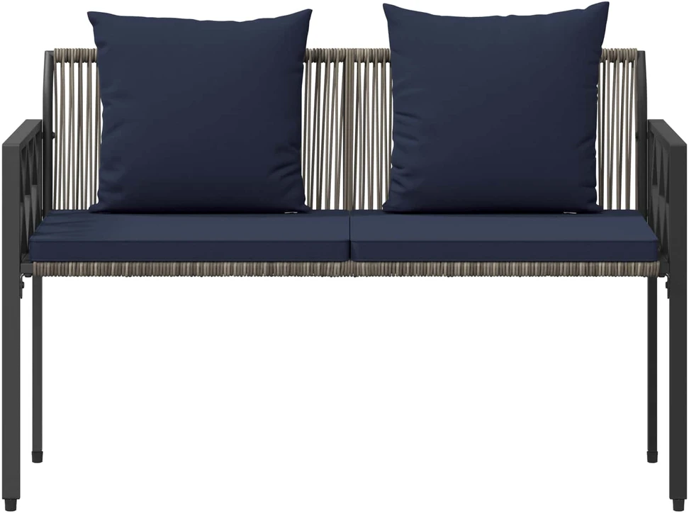 Lauko baldų komplektas Lauko suoleliai 2 -Seater 116 x 56 x 75 cm poliratanas