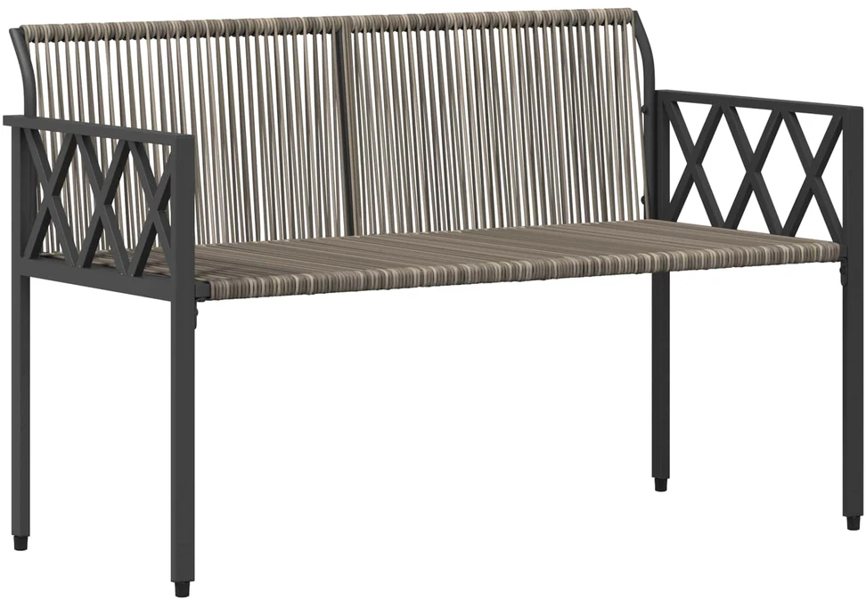 Lauko baldų komplektas Lauko suoleliai 2 -Seater 116 x 56 x 75 cm poliratanas