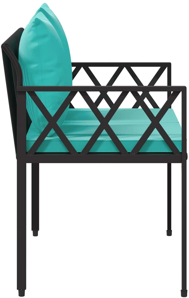 Lauko baldų komplektas Lauko suoleliai 2 -Seater 116 x 56 x 75 cm poliratanas