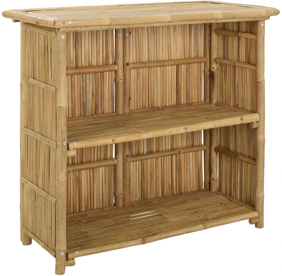 Lauko baro stalas Natūrali 115 x 55 x 105 cm Bambukas