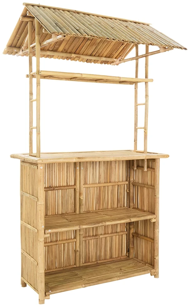 Lauko baro stalas Natūrali 115 x 95 x 214 cm Bambukas