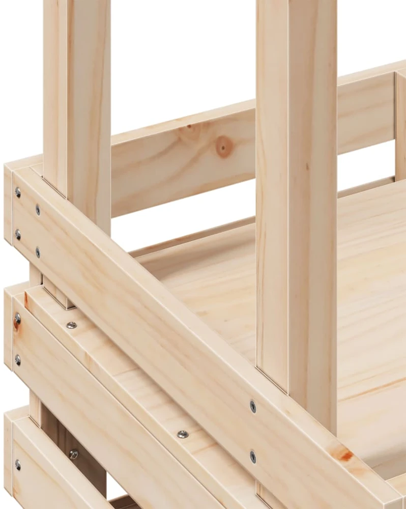 Lauko baro stalas su stogeliu, 112,5x57x195,5cm, mediena