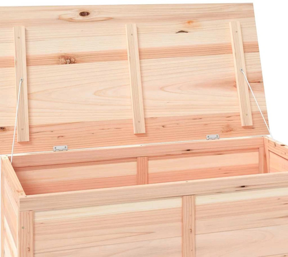 Lauko dėžė pagalvėlėms, 100x50x56cm, eglės medienos masyvas