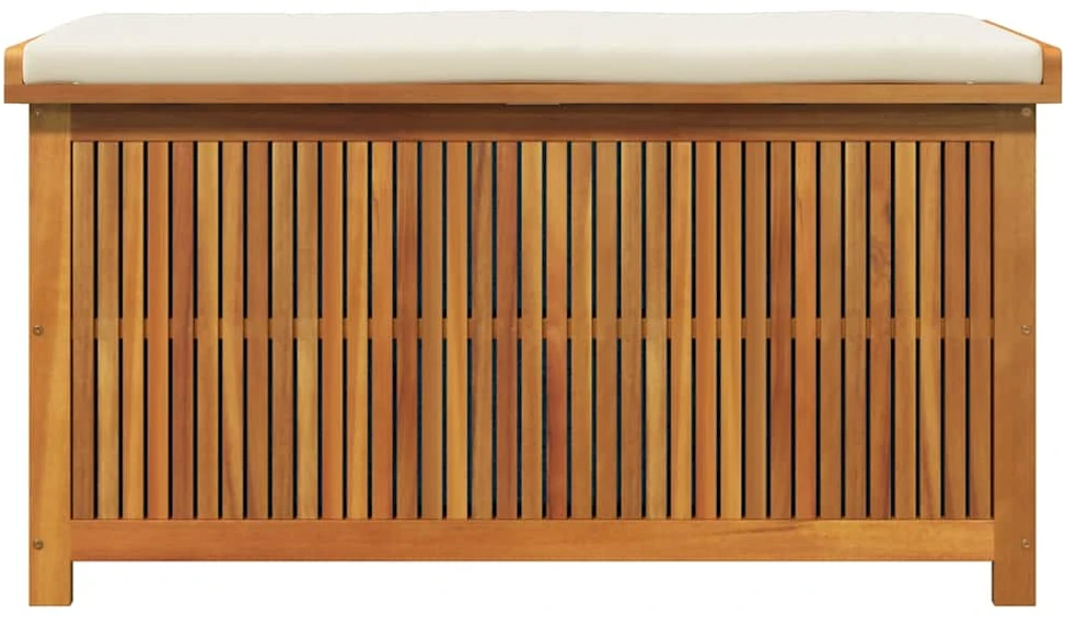Lauko dėžė pagalvėlėms, 113x50x60,5 cm, akacijos masyvas