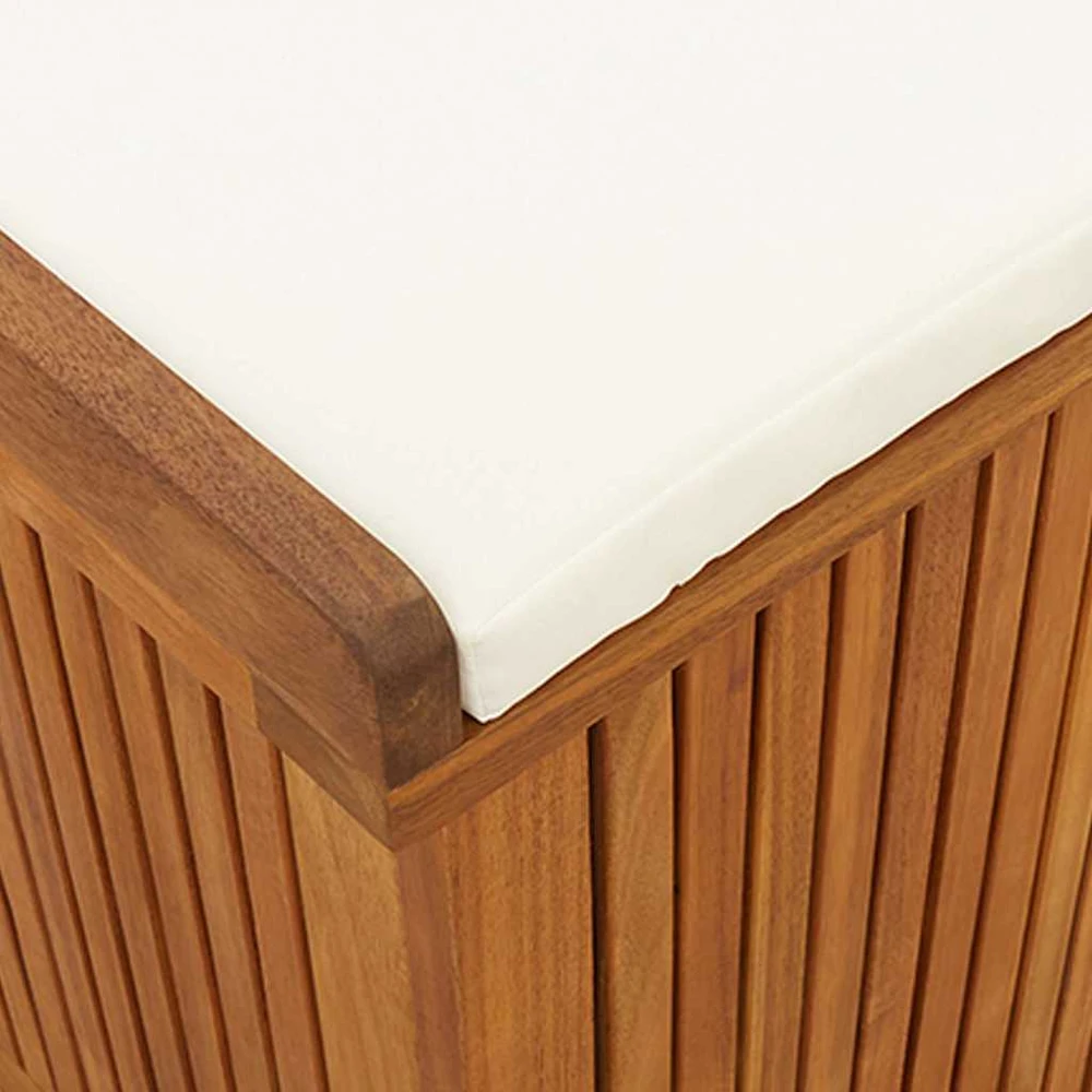 Lauko dėžė pagalvėlėms, 150x50x60,5 cm, akacijos masyvas