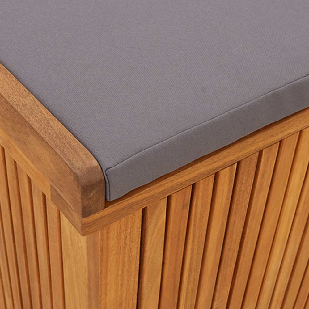Lauko dėžė pagalvėlėms, 150x50x60,5 cm, akacijos masyvas