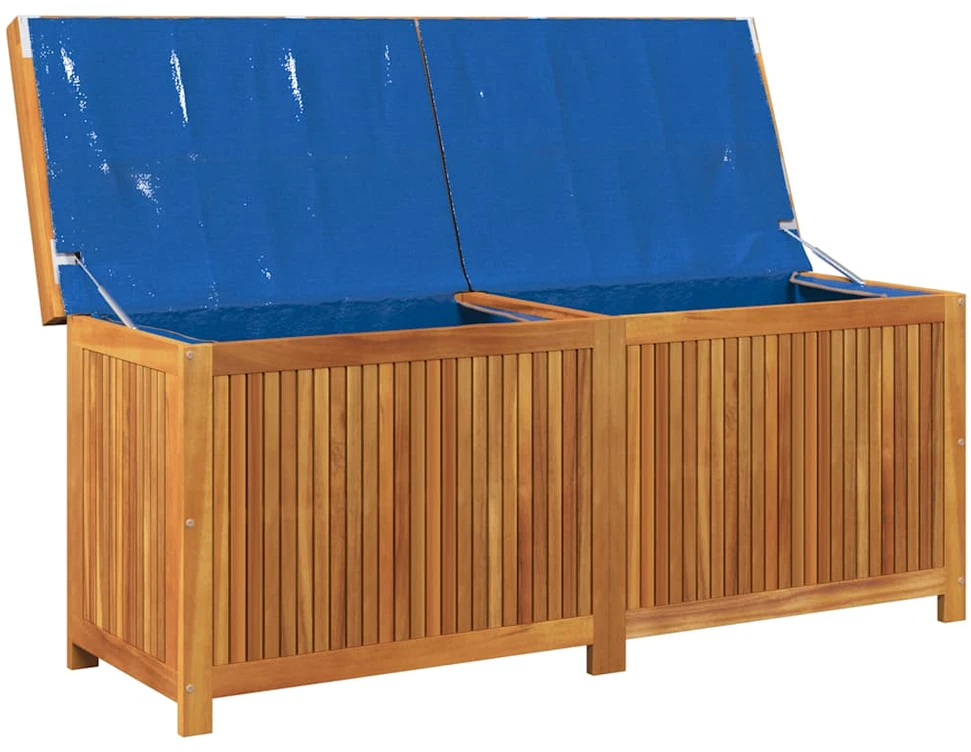 Lauko dėžė pagalvėlėms, 150x50x60,5 cm, akacijos masyvas