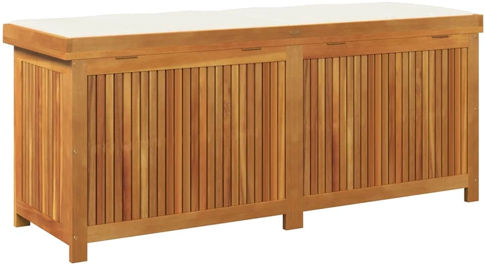 Lauko dėžė pagalvėlėms, 150x50x60,5 cm, akacijos masyvas