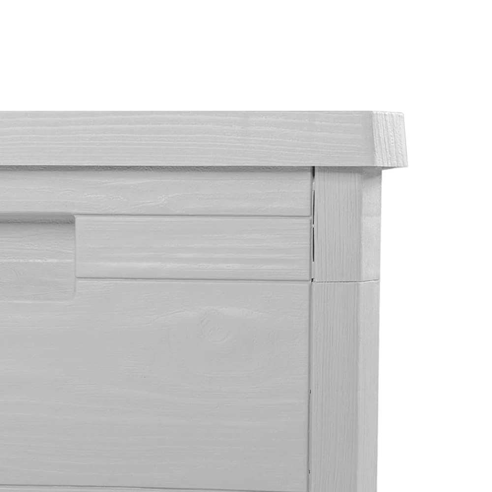 Lauko dėžė pagalvėlėms, pilka, 77,5x44,5x53cm, PP