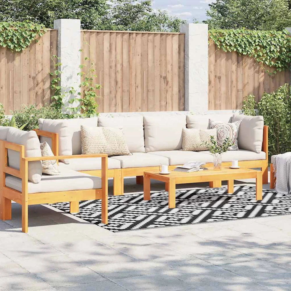 Lauko kilimas, baltos ir juodos spalvos, 160x230cm, PP