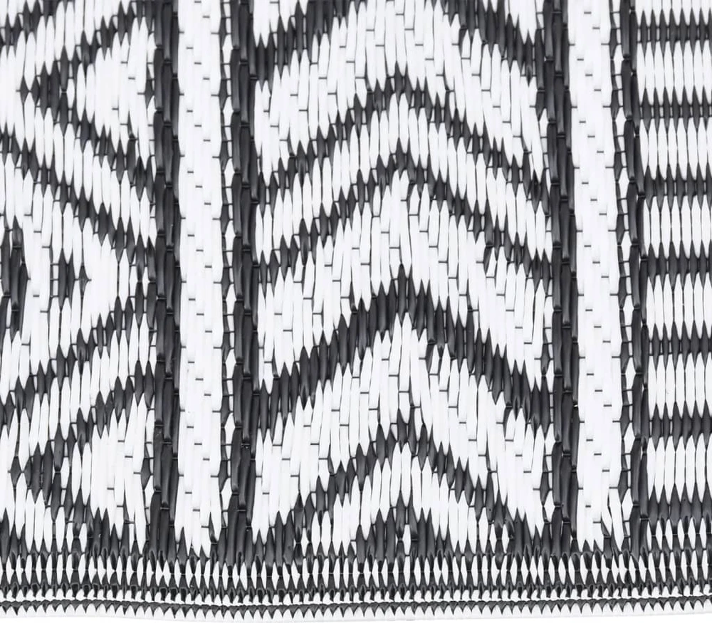 Lauko kilimas, juodos spalvos, 140x200cm, PP
