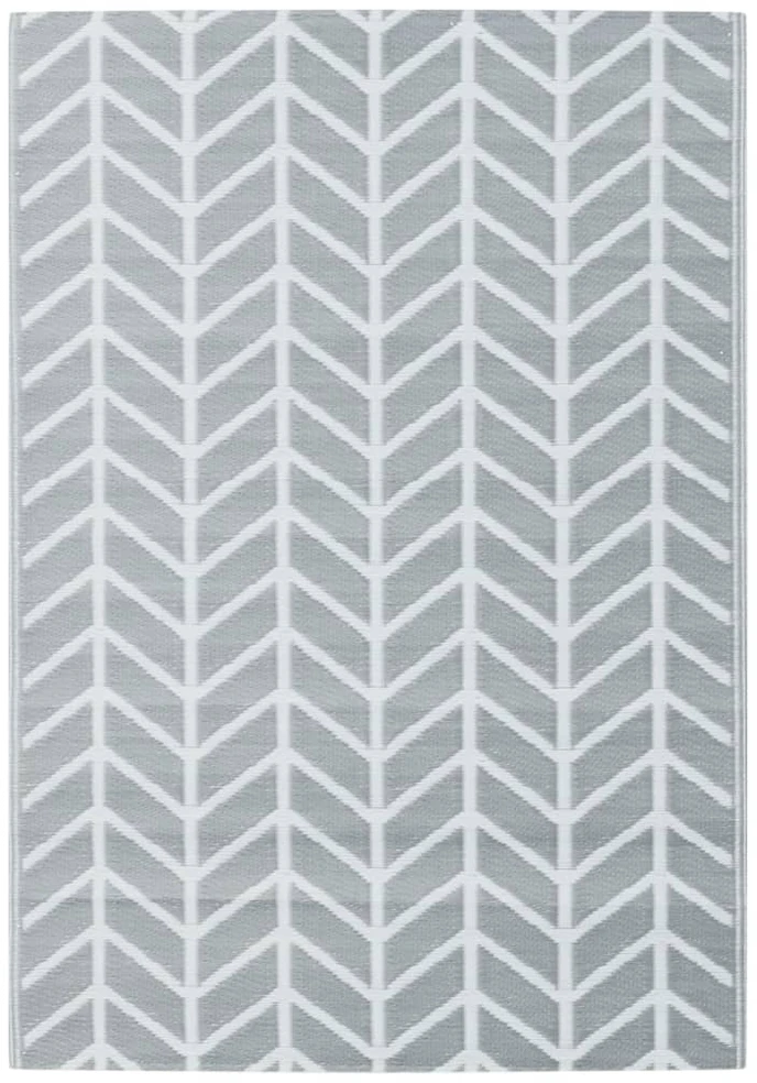 Lauko kilimas, pilkos spalvos, 160x230cm, PP