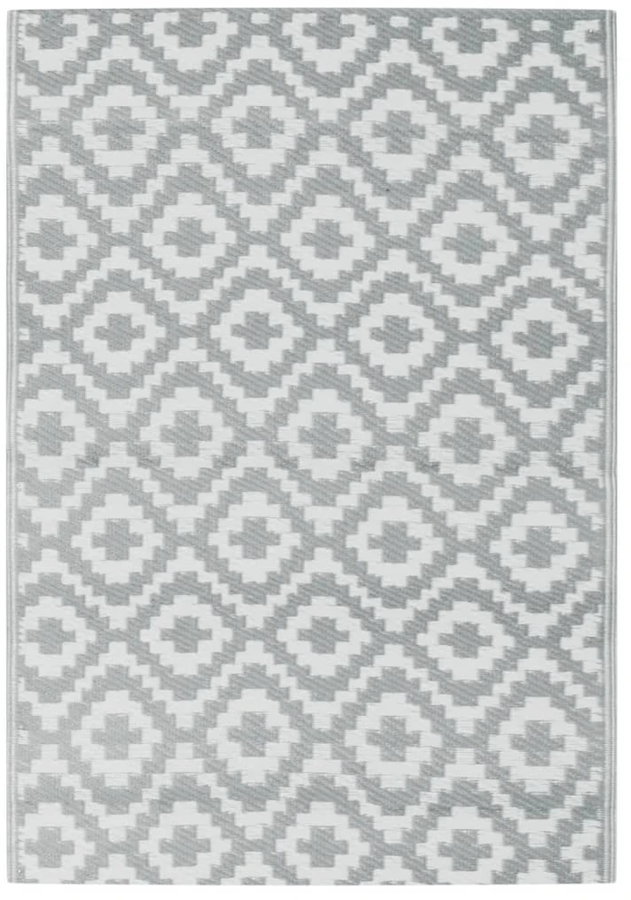 Lauko kilimas, ARAKIL pilkos spalvos, 160x230 cm, PP