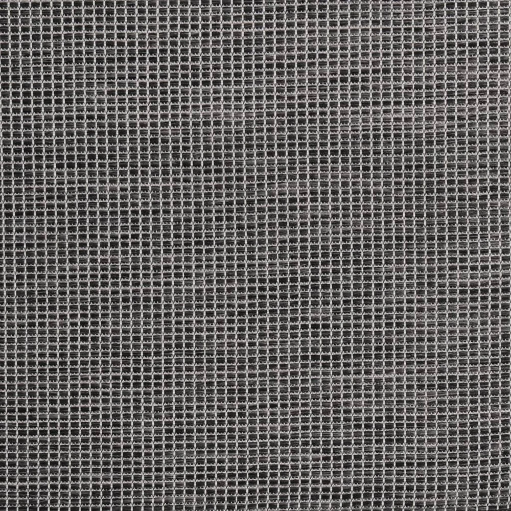 Lauko kilimėlis, pilkos spalvos, 160x230cm, plokščio pynimo