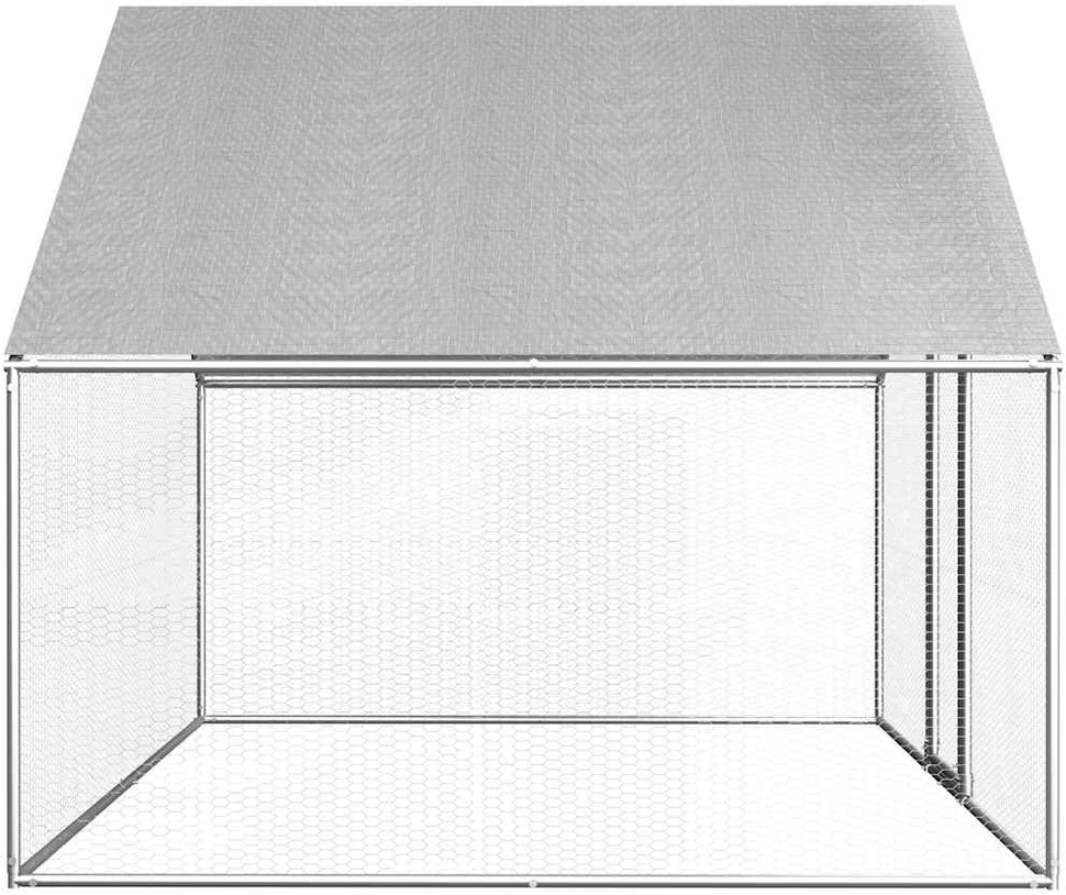Lauko narvas viščiukams, 2,75x2x1,92m, galvanizuotas plienas