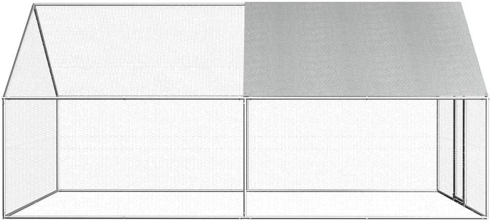 Lauko narvas viščiukams, 2,75x4x1,92m, galvanizuotas plienas
