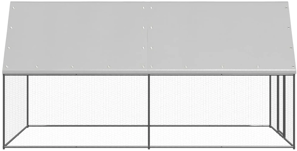 Lauko narvas viščiukams, 2x4x2m, galvanizuotas plienas