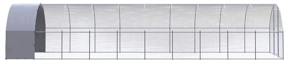 Lauko narvas viščiukams, 3x10x2m, galvanizuotas plienas