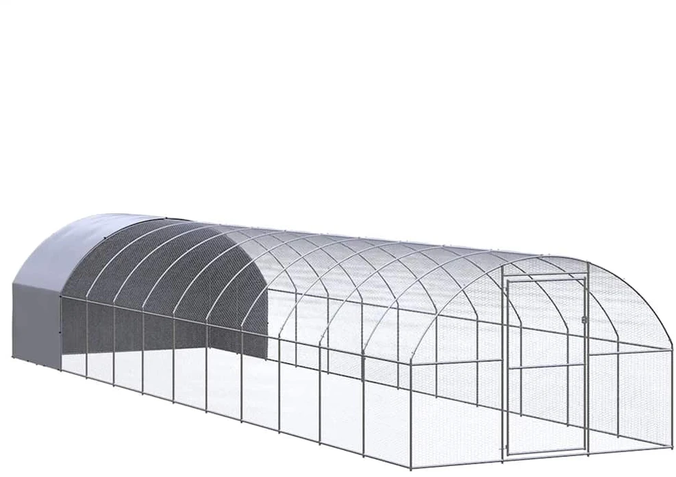 Lauko narvas viščiukams, 3x12x2m, galvanizuotas plienas