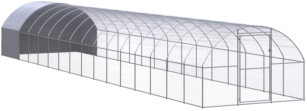 Lauko narvas viščiukams, 3x16x2m, galvanizuotas plienas