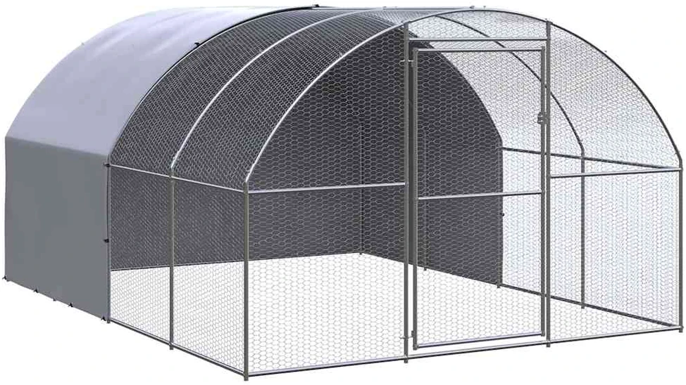 Lauko narvas viščiukams, 3x4x2m, galvanizuotas plienas