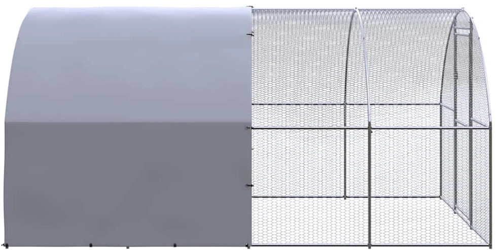 Lauko narvas viščiukams, 3x4x2m, galvanizuotas plienas
