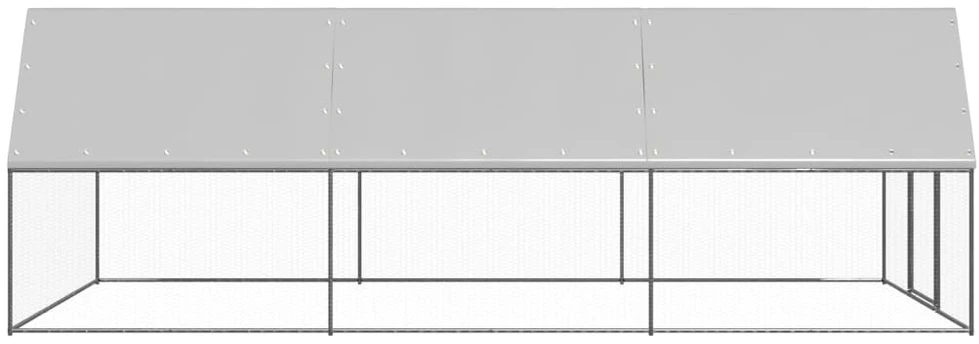 Lauko narvas viščiukams, 3x6x2m, galvanizuotas plienas