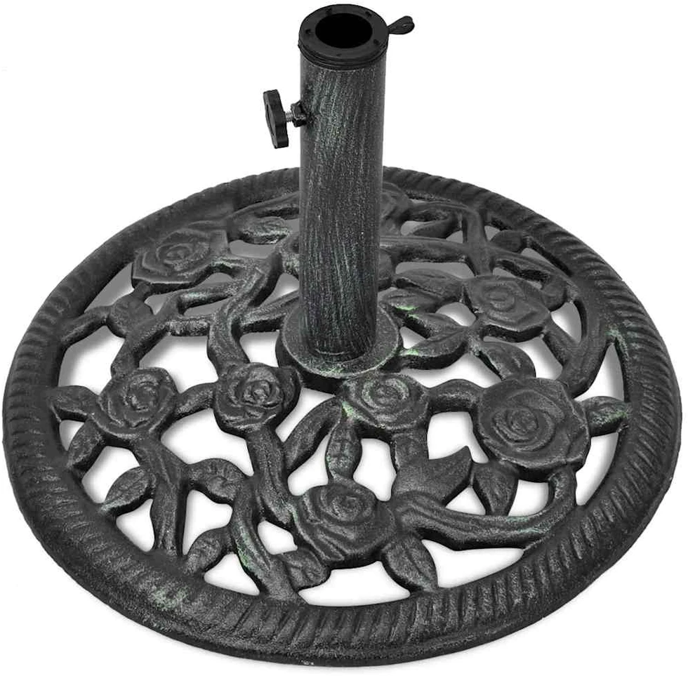 lauko skėčio pagrindas iš ketaus, 12 kg 48 cm
